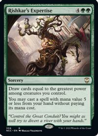 Rishkar's Expertise — Commander: Streets of New Capenna