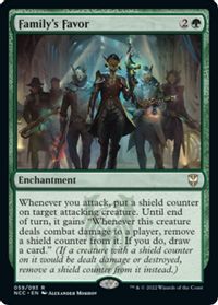 Family's Favor — Commander: Streets of New Capenna