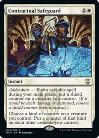 Contractual Safeguard — Commander: Streets of New Capenna
