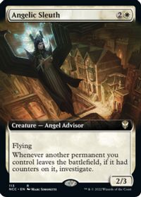 Angelic Sleuth (Extended Art) — Commander: Streets of New Capenna