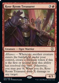 Rose Room Treasurer — Commander: Streets of New Capenna