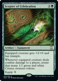 Scepter of Celebration — Commander: Streets of New Capenna