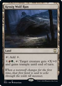 Kessig Wolf Run — Commander: Streets of New Capenna