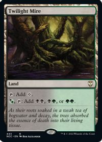 Twilight Mire — Commander: Streets of New Capenna