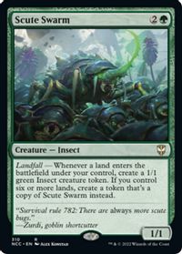 Scute Swarm — Commander: Streets of New Capenna