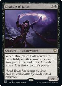 Disciple of Bolas — Commander: Streets of New Capenna