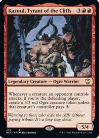 Kazuul, Tyrant of the Cliffs — Commander: Streets of New Capenna