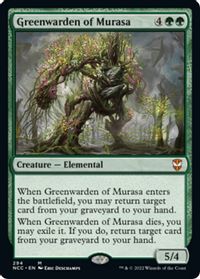 Greenwarden of Murasa — Commander: Streets of New Capenna