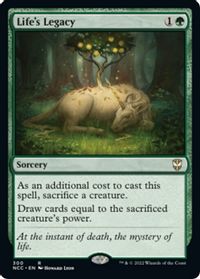 Life's Legacy — Commander: Streets of New Capenna