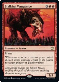 Stalking Vengeance — Commander: Streets of New Capenna