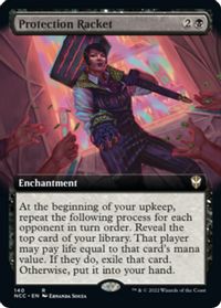 Protection Racket (Extended Art) — Commander: Streets of New Capenna