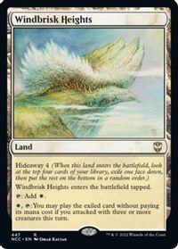 Windbrisk Heights — Commander: Streets of New Capenna