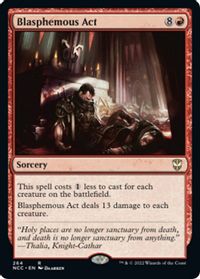 Blasphemous Act — Commander: Streets of New Capenna