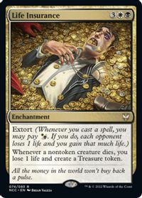 Life Insurance — Commander: Streets of New Capenna