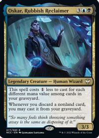 Oskar, Rubbish Reclaimer — Commander: Streets of New Capenna