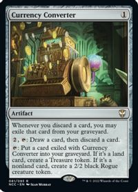 Currency Converter — Commander: Streets of New Capenna