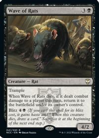 Wave of Rats — Commander: Streets of New Capenna