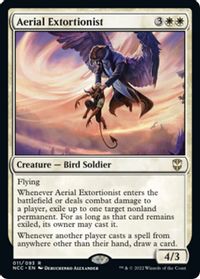 Aerial Extortionist — Commander: Streets of New Capenna