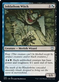 Inkfathom Witch — Commander: Streets of New Capenna