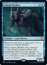 Chasm Skulker — Commander: Streets of New Capenna
