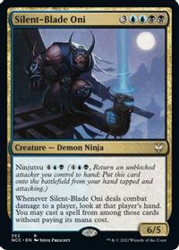 Silent-Blade Oni — Commander: Streets of New Capenna