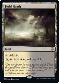 Fetid Heath — Commander: Streets of New Capenna