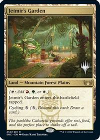 Jetmir's Garden — Promo Pack: Streets of New Capenna