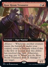 Rose Room Treasurer (Extended Art) — Commander: Streets of New Capenna