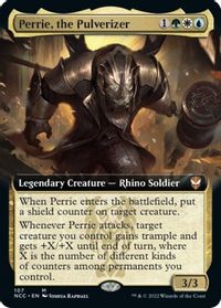 Perrie, the Pulverizer (Extended Art) — Commander: Streets of New Capenna