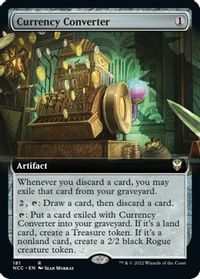 Currency Converter (Extended Art) — Commander: Streets of New Capenna
