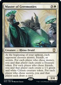Master of Ceremonies — Promo Pack: Streets of New Capenna