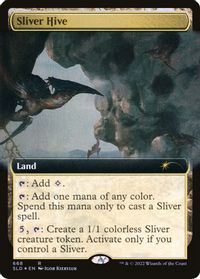Sliver Hive (Extended Art) — Secret Lair Drop Series