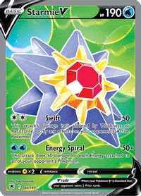 Starmie V (Full Art) — SWSH10: Astral Radiance