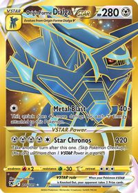 Origin Forme Dialga VSTAR - 210/189 (Secret) — SWSH10: Astral Radiance