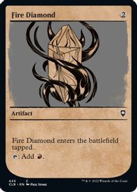 Fire Diamond (Showcase) — Commander Legends: Battle for Baldur's Gate