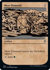 Moss Diamond (Showcase) — Commander Legends: Battle for Baldur's Gate