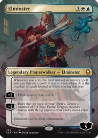 Elminster (Borderless) — Commander Legends: Battle for Baldur's Gate