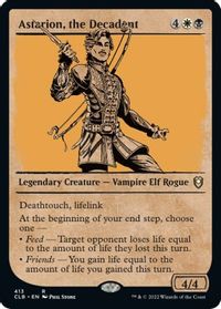Astarion, the Decadent (Showcase) — Commander Legends: Battle for Baldur's Gate