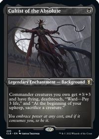 Cultist of the Absolute (Foil Etched) — Commander Legends: Battle for Baldur's Gate