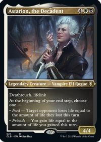 Astarion, the Decadent (Foil Etched) — Commander Legends: Battle for Baldur's Gate