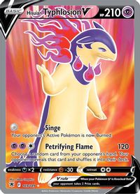 Hisuian Typhlosion V (Full Art) — SWSH10: Astral Radiance