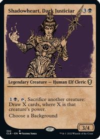 Shadowheart, Dark Justiciar (Showcase) — Commander Legends: Battle for Baldur's Gate