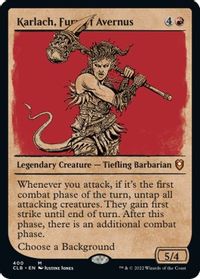 Karlach, Fury of Avernus (Showcase) — Commander Legends: Battle for Baldur's Gate
