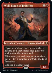Wyll, Blade of Frontiers (Foil Etched) — Commander Legends: Battle for Baldur's Gate