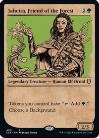 Jaheira, Friend of the Forest (Showcase) — Commander Legends: Battle for Baldur's Gate