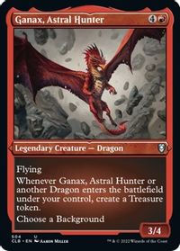 Ganax, Astral Hunter (Foil Etched) — Commander Legends: Battle for Baldur's Gate