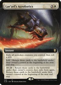 Lae'zel's Acrobatics (Extended Art) — Commander Legends: Battle for Baldur's Gate