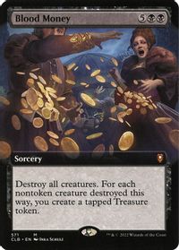 Blood Money (Extended Art) — Commander Legends: Battle for Baldur's Gate