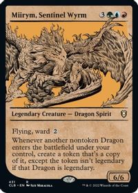 Miirym, Sentinel Wyrm (Showcase) — Commander Legends: Battle for Baldur's Gate
