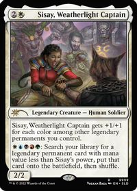 Sisay, Weatherlight Captain — Secret Lair Drop Series